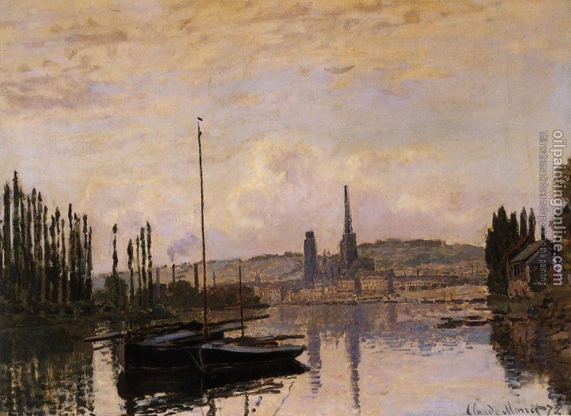 Monet, Claude Oscar - View of Rouen